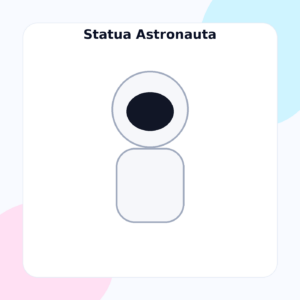 Statua Astronauta